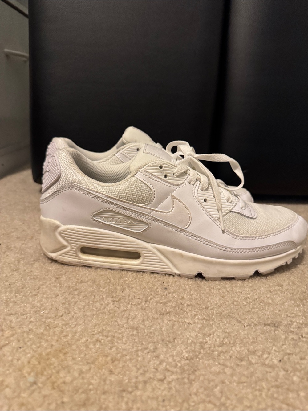 Nike White Air Max Low-Top Sneakers